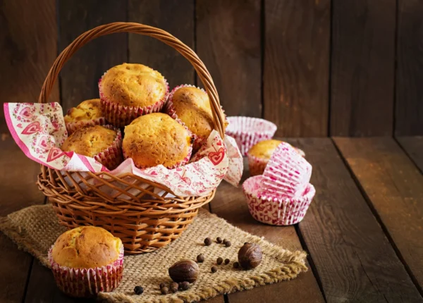 Corbeille de chouquettes