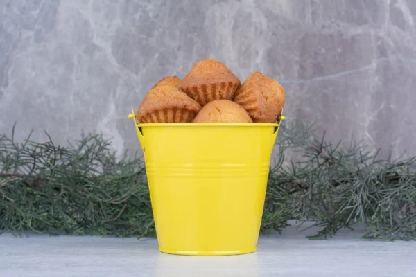 Pot de mini madeleines